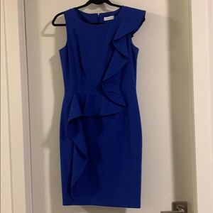 2 for $50 Calvin Klein blue cocktail work dress